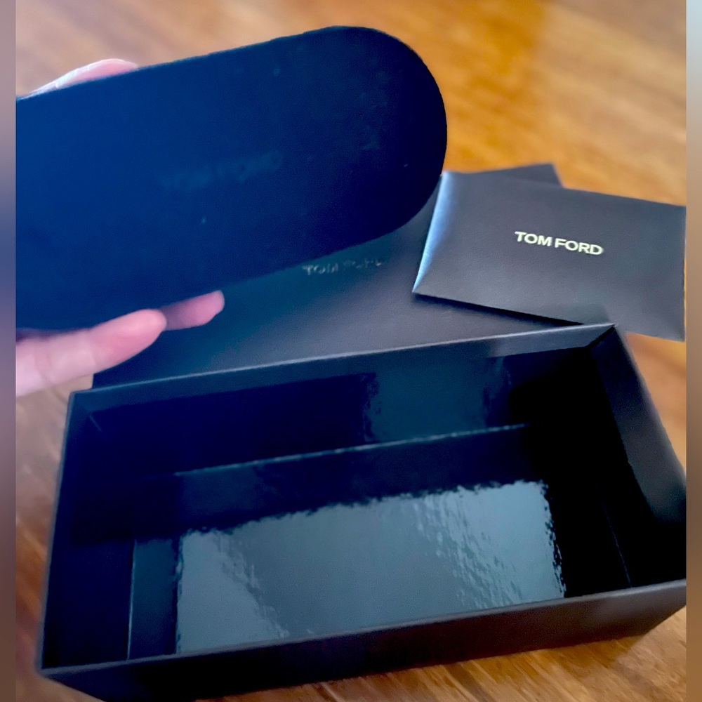 Tom Ford Sunglasses Box and Case